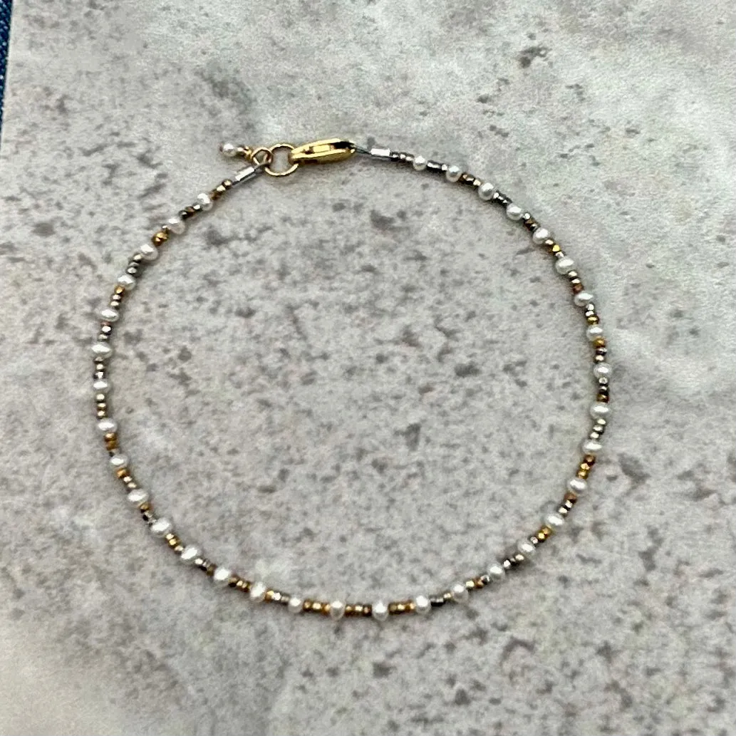 Sparkle Pearl Bracelet