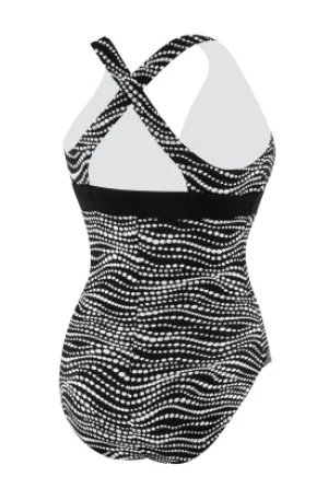 SPEEDO Ocean Dot Sweetheart Neck Crossback - Speedo? Endurance 