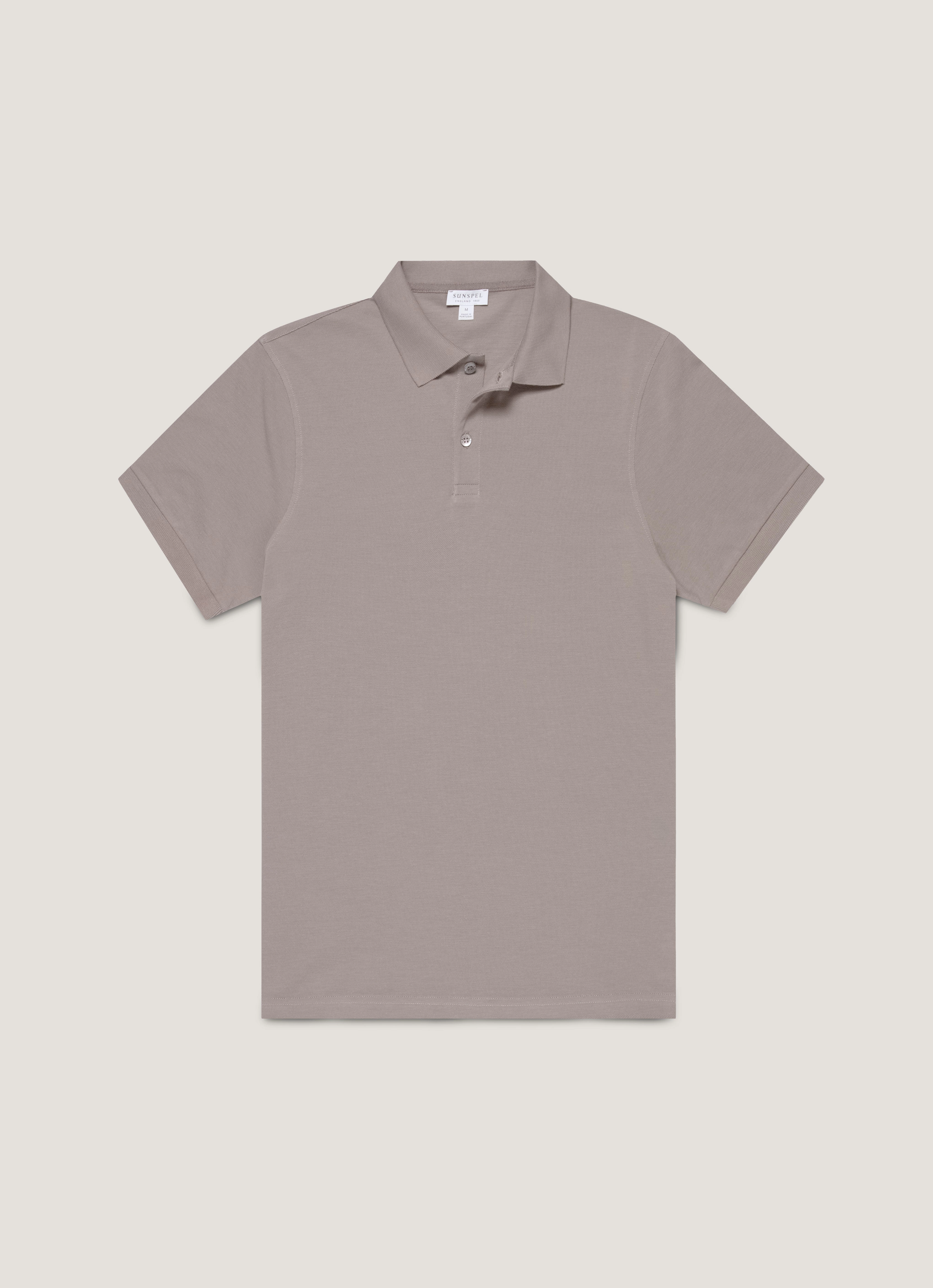 Versatile Shirt Men's Piqu?? Polo Shirt in Iron Grey