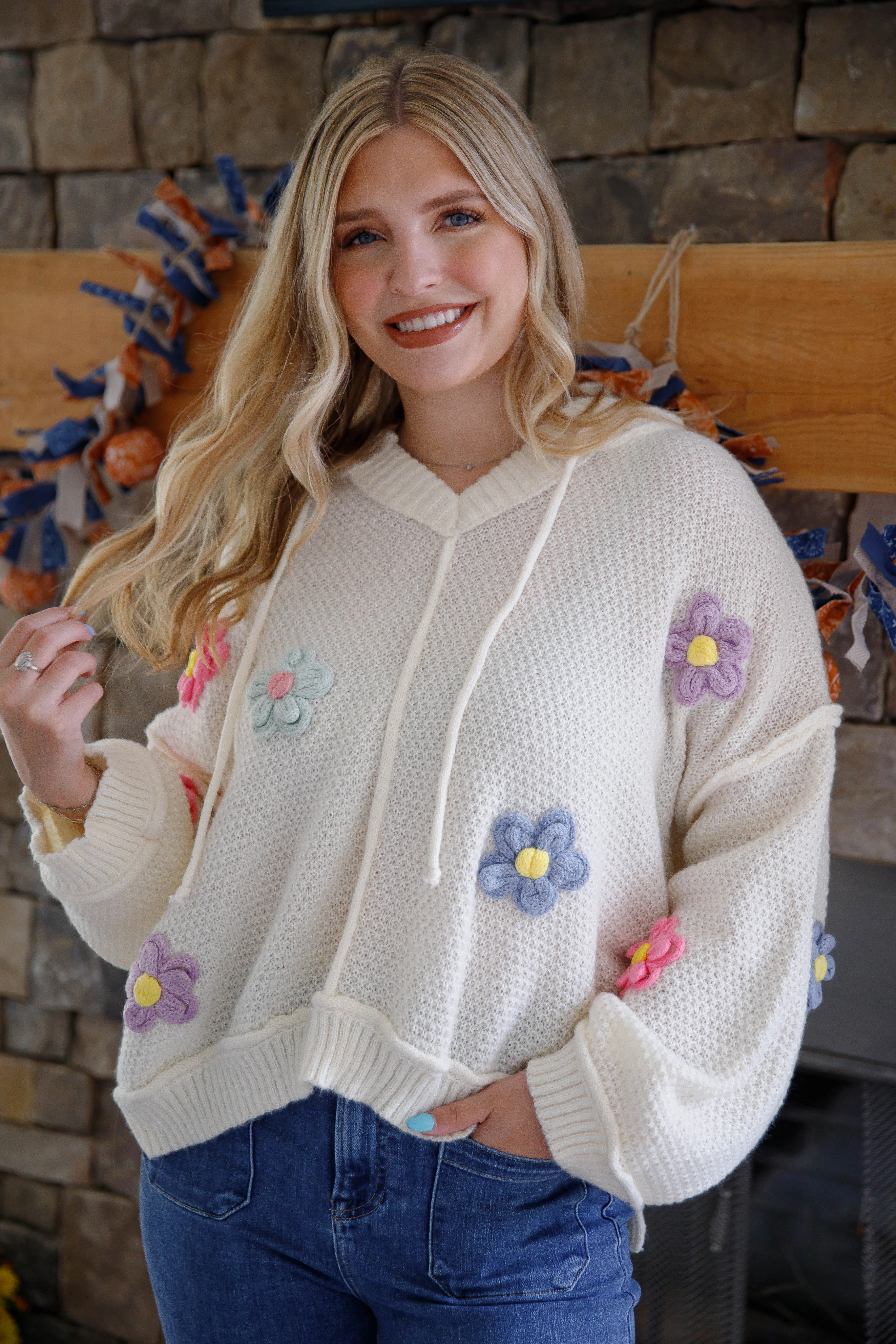 Spreading Kindness Hoodie V-neck Shirt Reflective Accent Trim