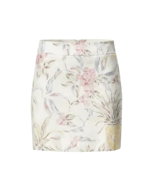 Spring Fruits High Waisted Mini Skirt
