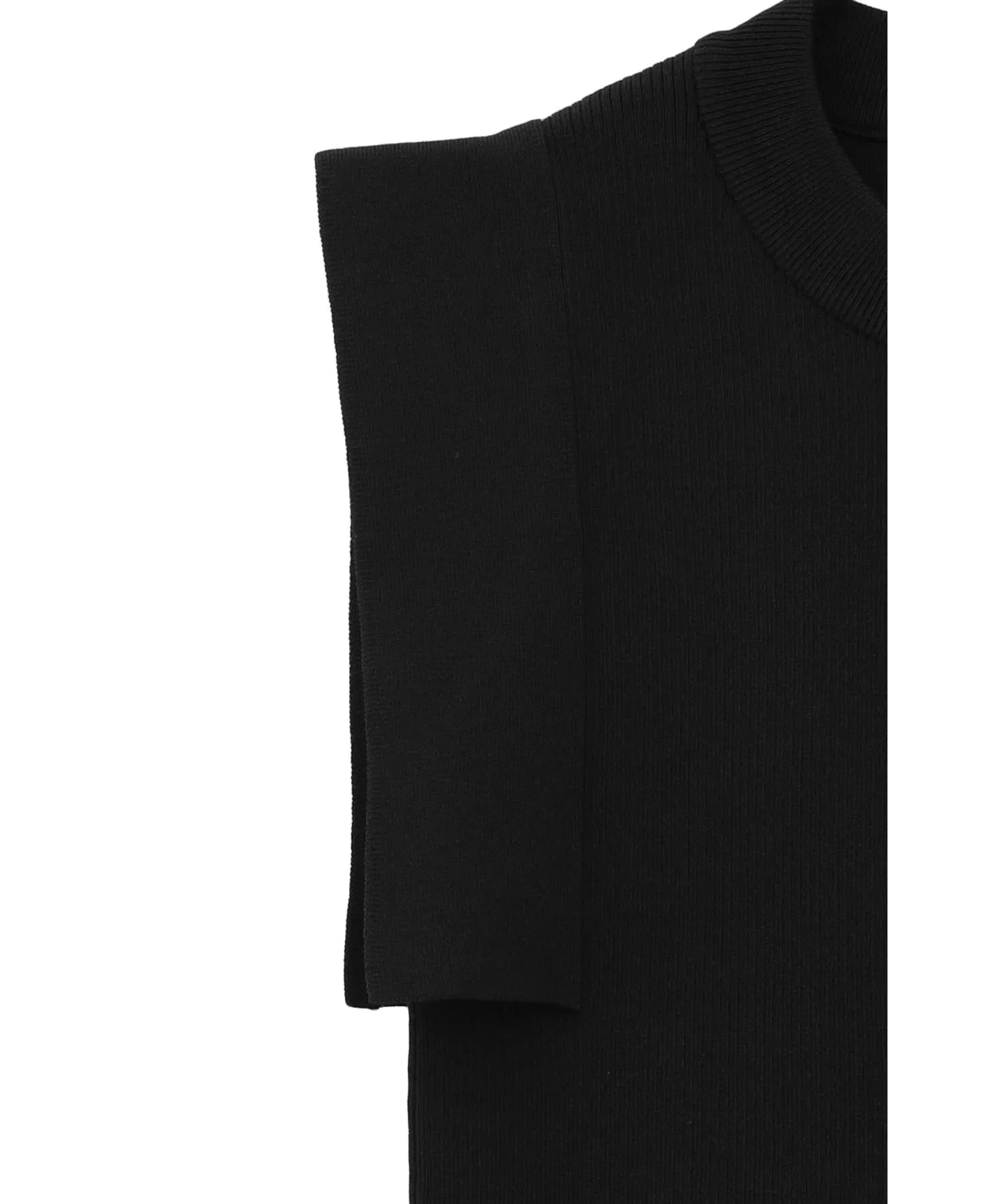 SQUARE SLEEVE KNIT TOPS