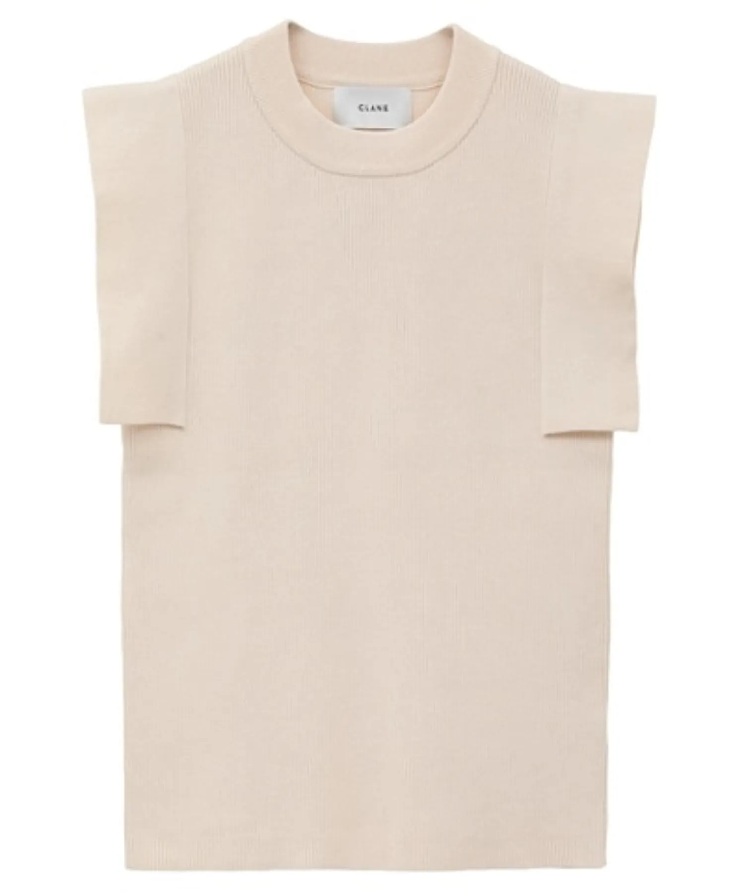 SQUARE SLEEVE KNIT TOPS