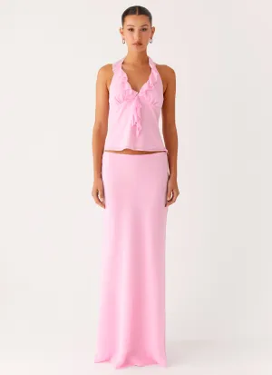 Star Girl Maxi Skirt - Baby Pink Odor Resistant Technology Star Girl Maxi Skirt - Baby Pink High Durability Thread