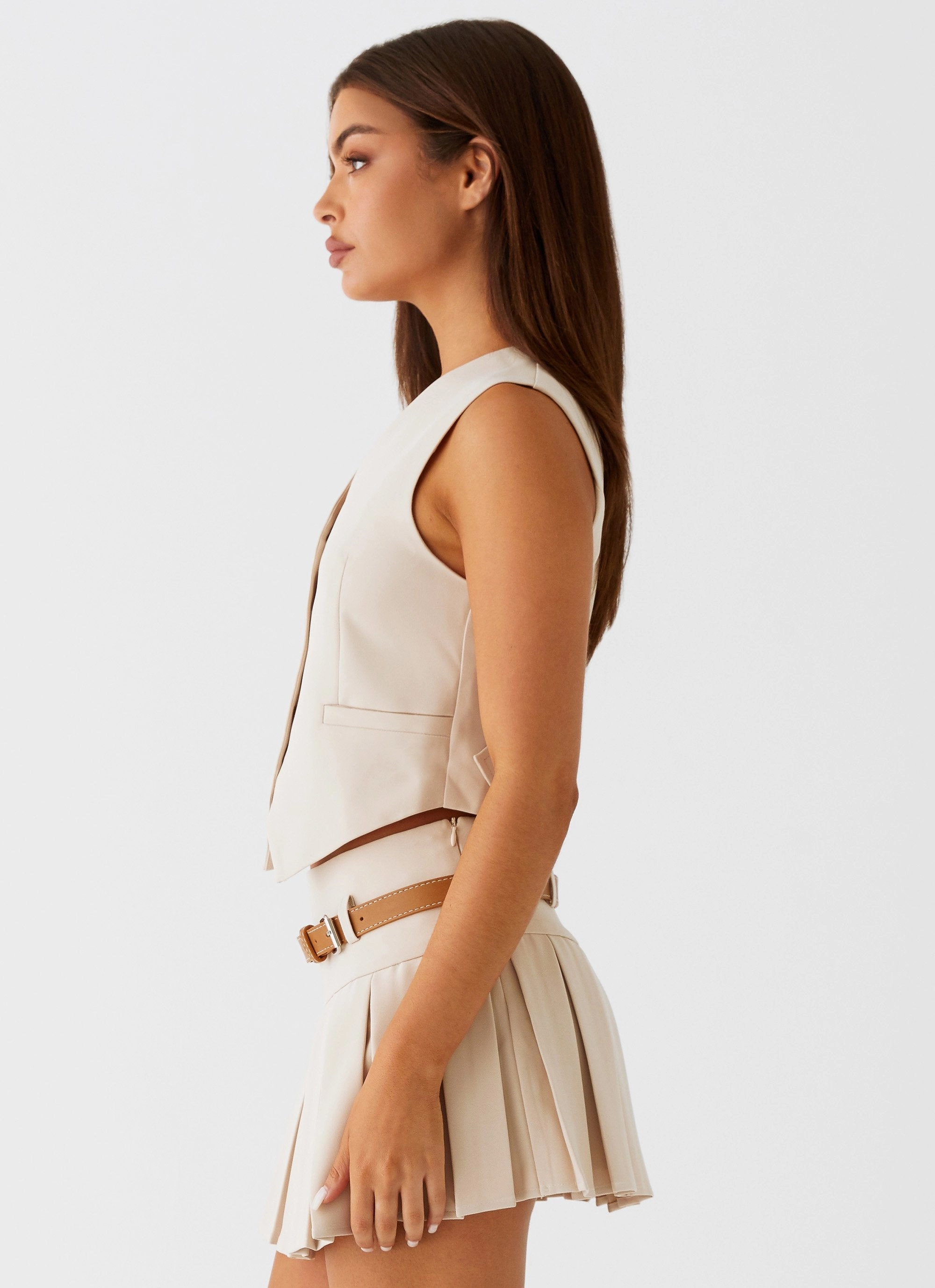 elegant design SecurePockets Stealth Mode Vest - Beige