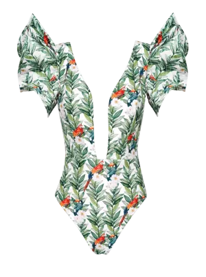 Stitched Ruffle
