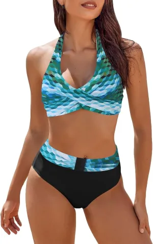 Strapless Bathing Suits for Women 2 Piece Bikini Bikini Sets for Sexy Plus Size Swimsuit 2025 Tankini