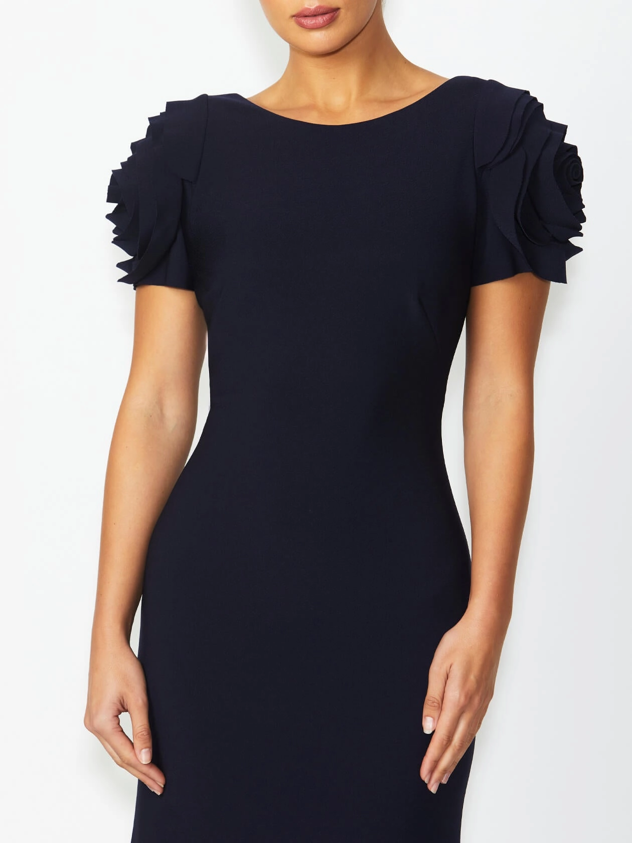 Soft and Light Thea Navy Gown
