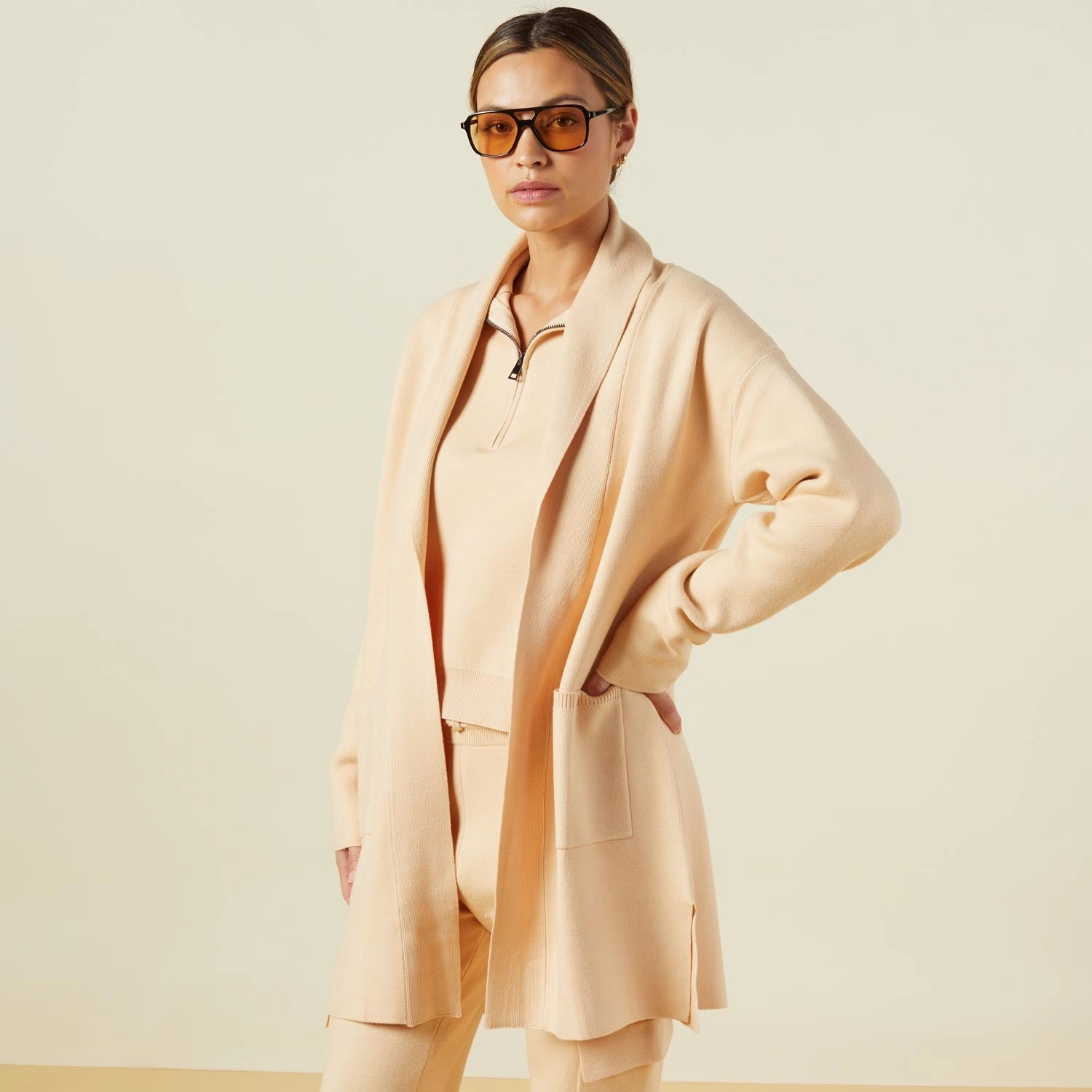 Architectural Tailoring Supersoft Sweater Knit Cardigan