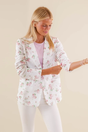 StretchComfort My Dearest Love Blazer-Pink My Dearest Love Blazer-Pink Comfortable Cotton
