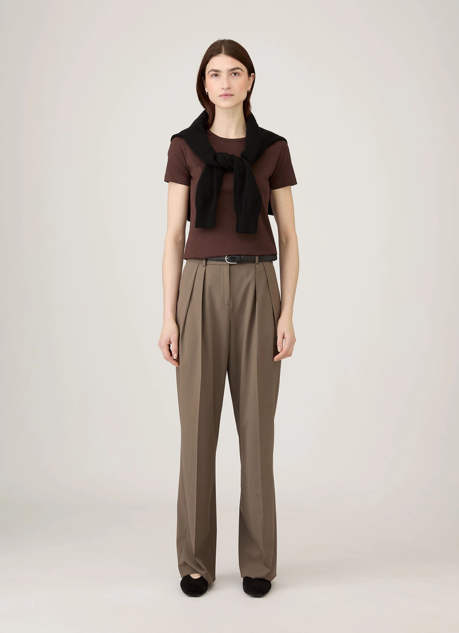 Women's Classic T-shirt in Truffle Outdoor Style Trend