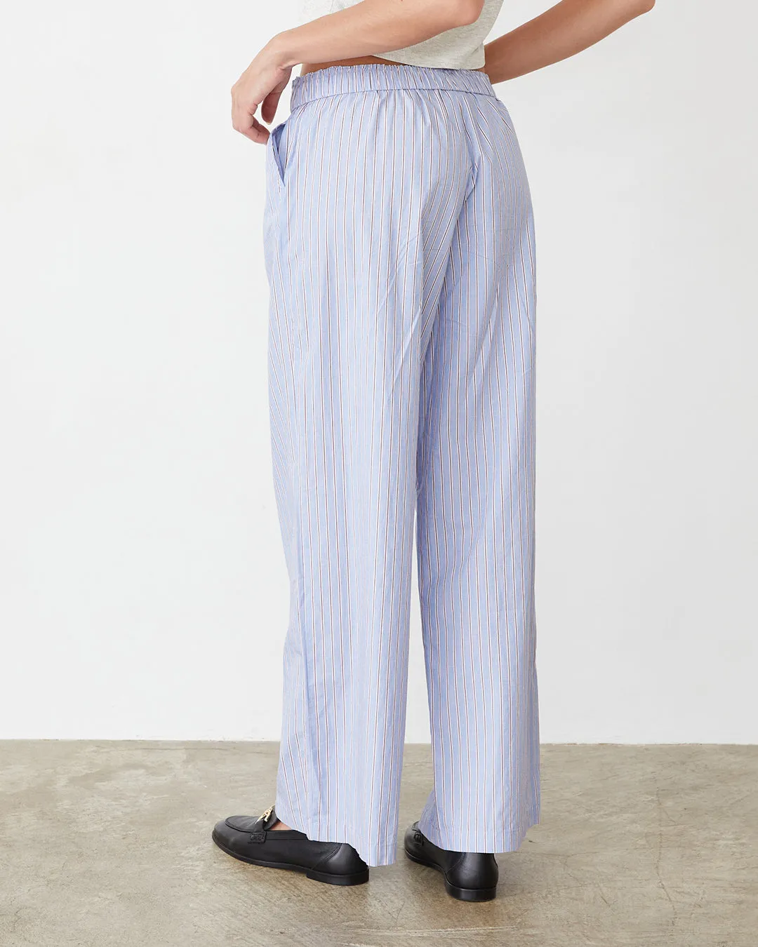 Reinforced Stress Points Stripe Poplin Boxer Pants