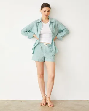 Stripe Poplin Boxer Short slim fit TemperatureRegulating Dance wear Stripe Poplin Boxer Short