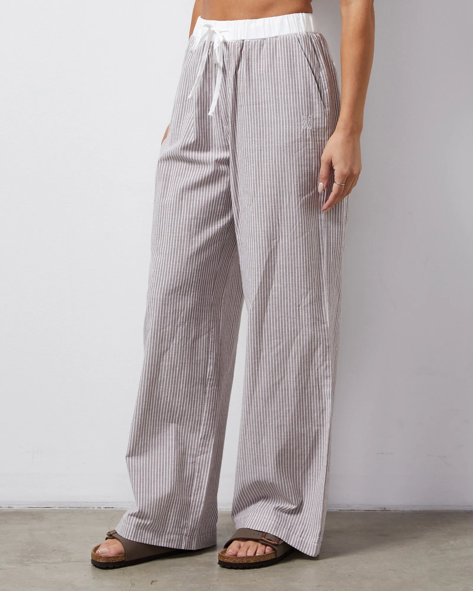 Clean Fit Comfort Focused Stripe Poplin Pant