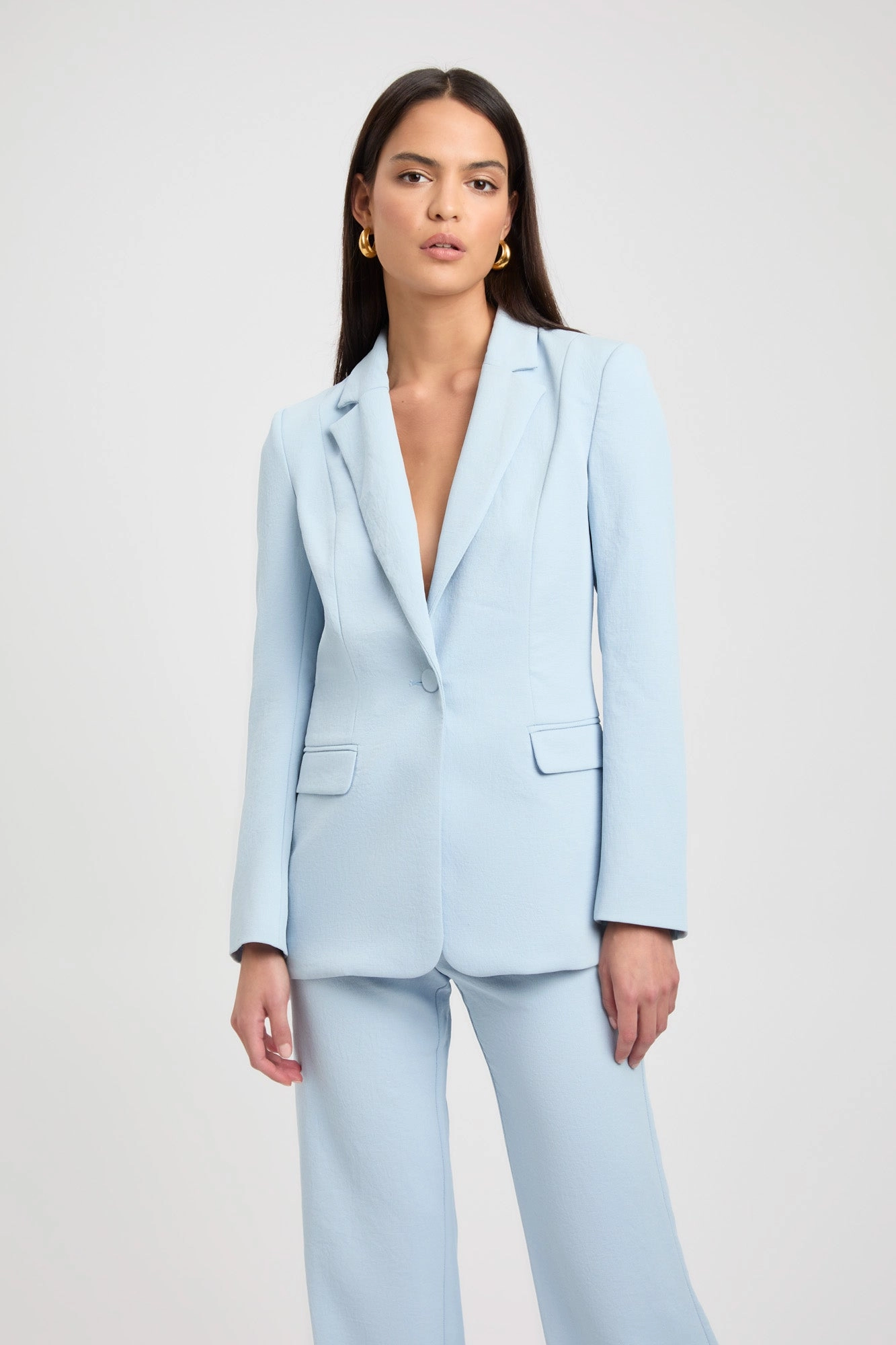 Soft Inner Lining Oyster Suit Blazer