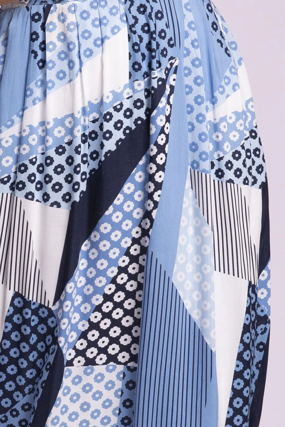 Knot-Detail Allegra Midi Dress - Turks and Caicos