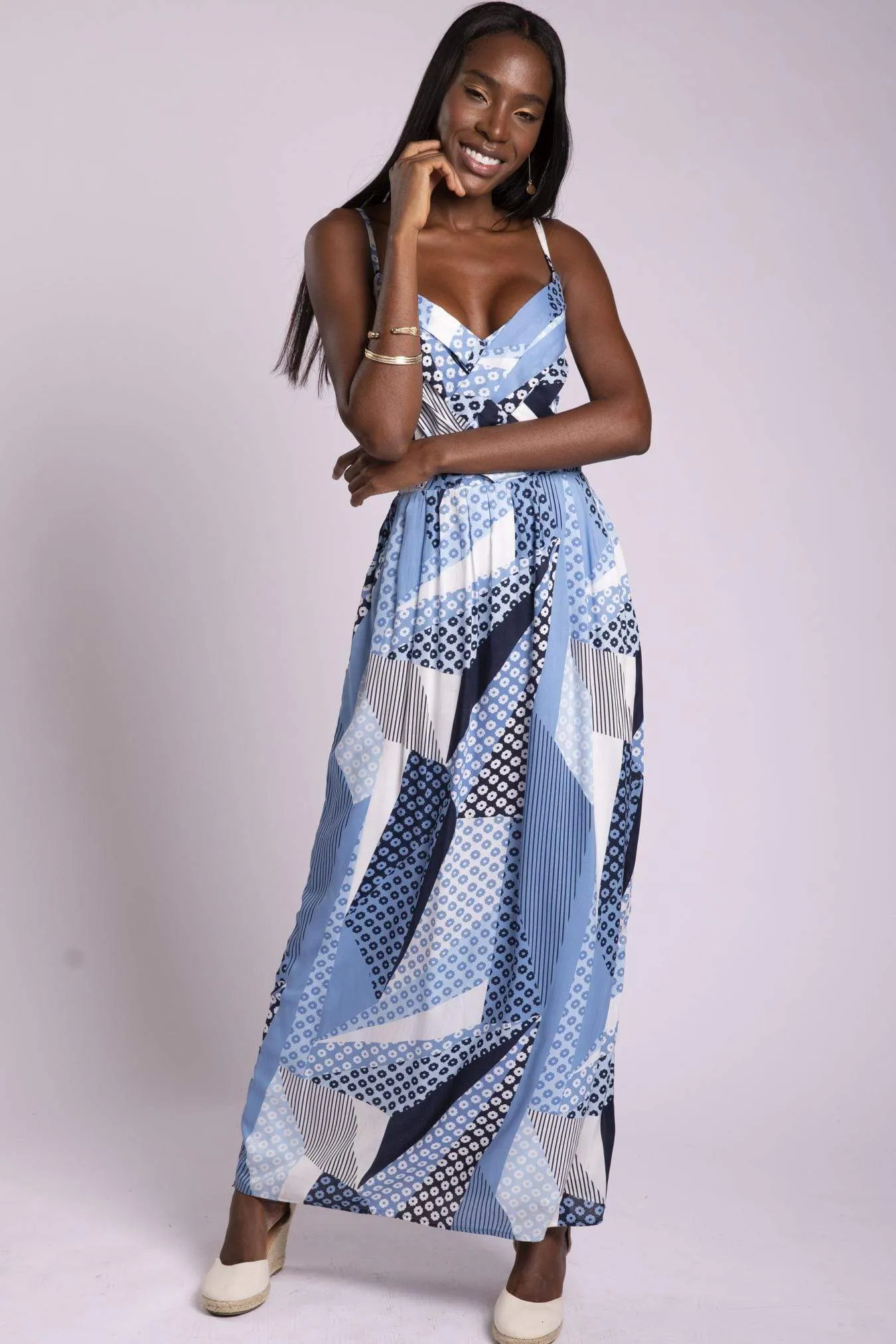 Allegra Midi Dress - Turks and Caicos Sister Charm