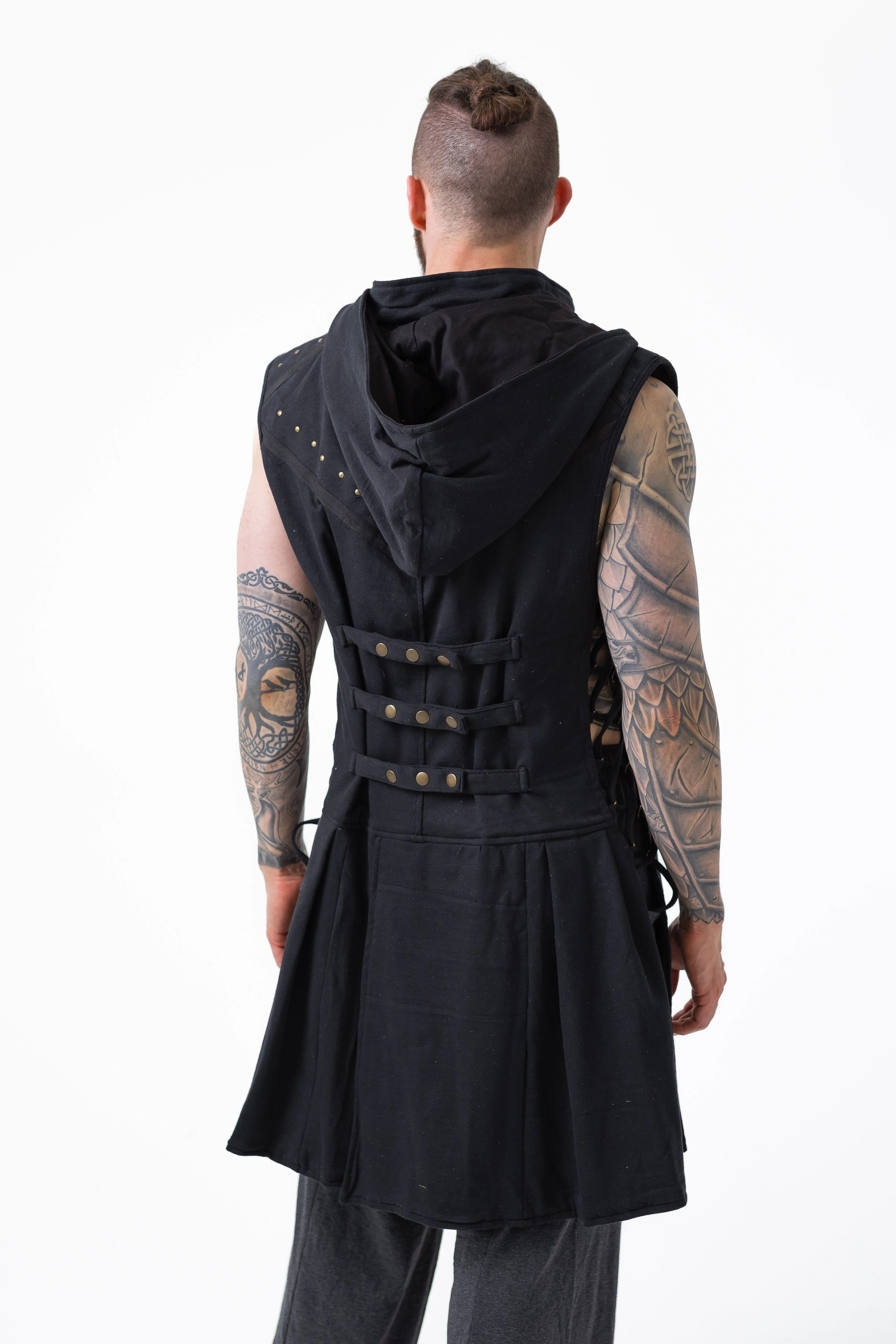 Waterproof Stitch Details RibbedKnitCollar Virtuoso Tailcoat V2