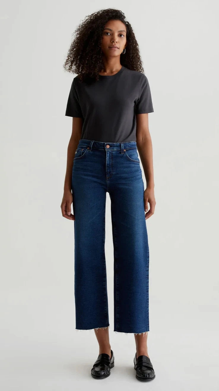 AG Saige Wide Leg Crop - 7 Years Antwerp Daily Uniform