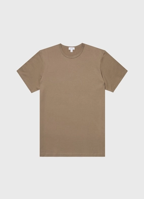 Sublimation Printed Men's Classic T-shirt in Dark Stone Men's Classic T-shirt in Dark Stone UV resistant