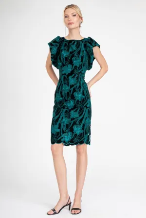 Suede Touch Jasmina Dress ?C Teal Petal Jasmina Dress ?C Teal Petal Casual and Smart