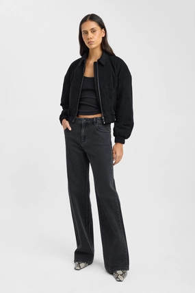 Suki Bomber Preppy look Express Sleek Jacket Suki Bomber