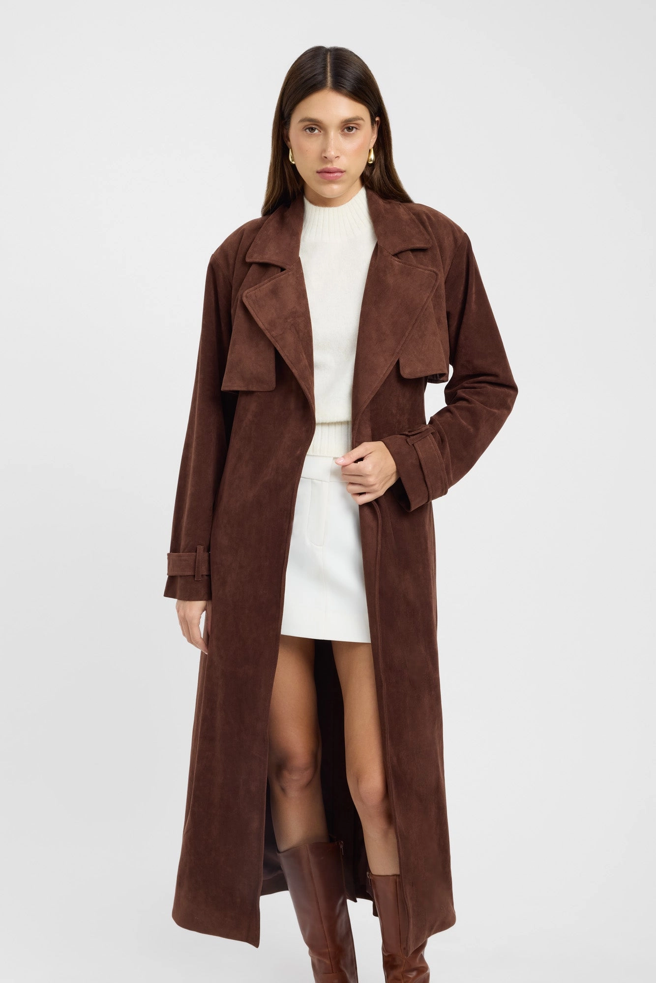 Suki Trench Coat Vegan