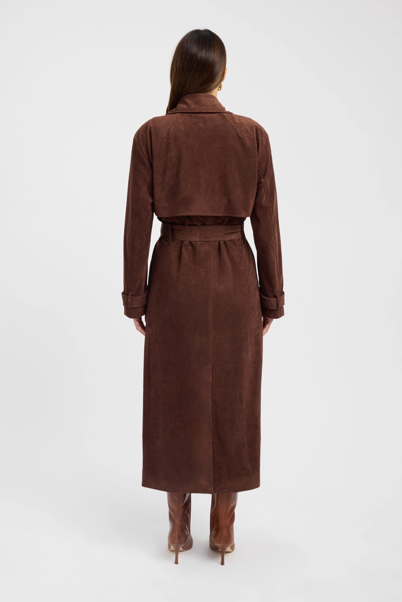 TapedSeams Waterproof Fabric Suki Trench Coat