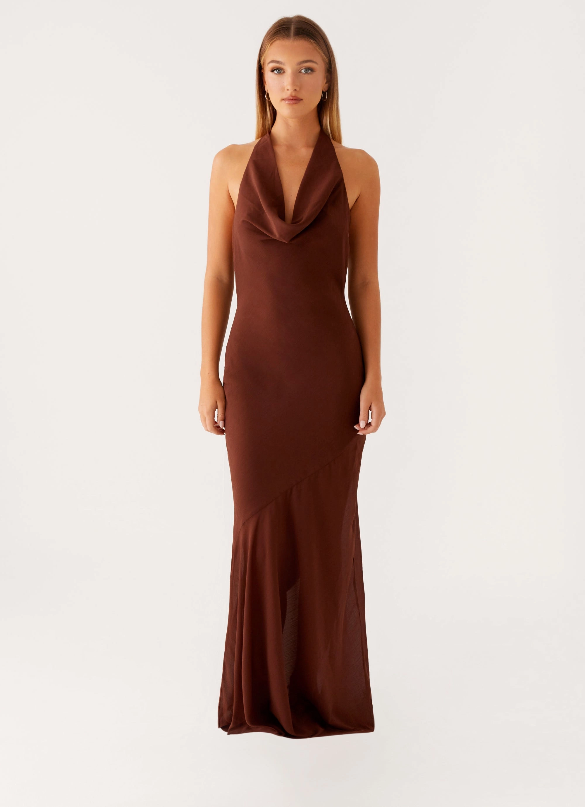 Cute Glow Sullivan Maxi Dress - Chocolate