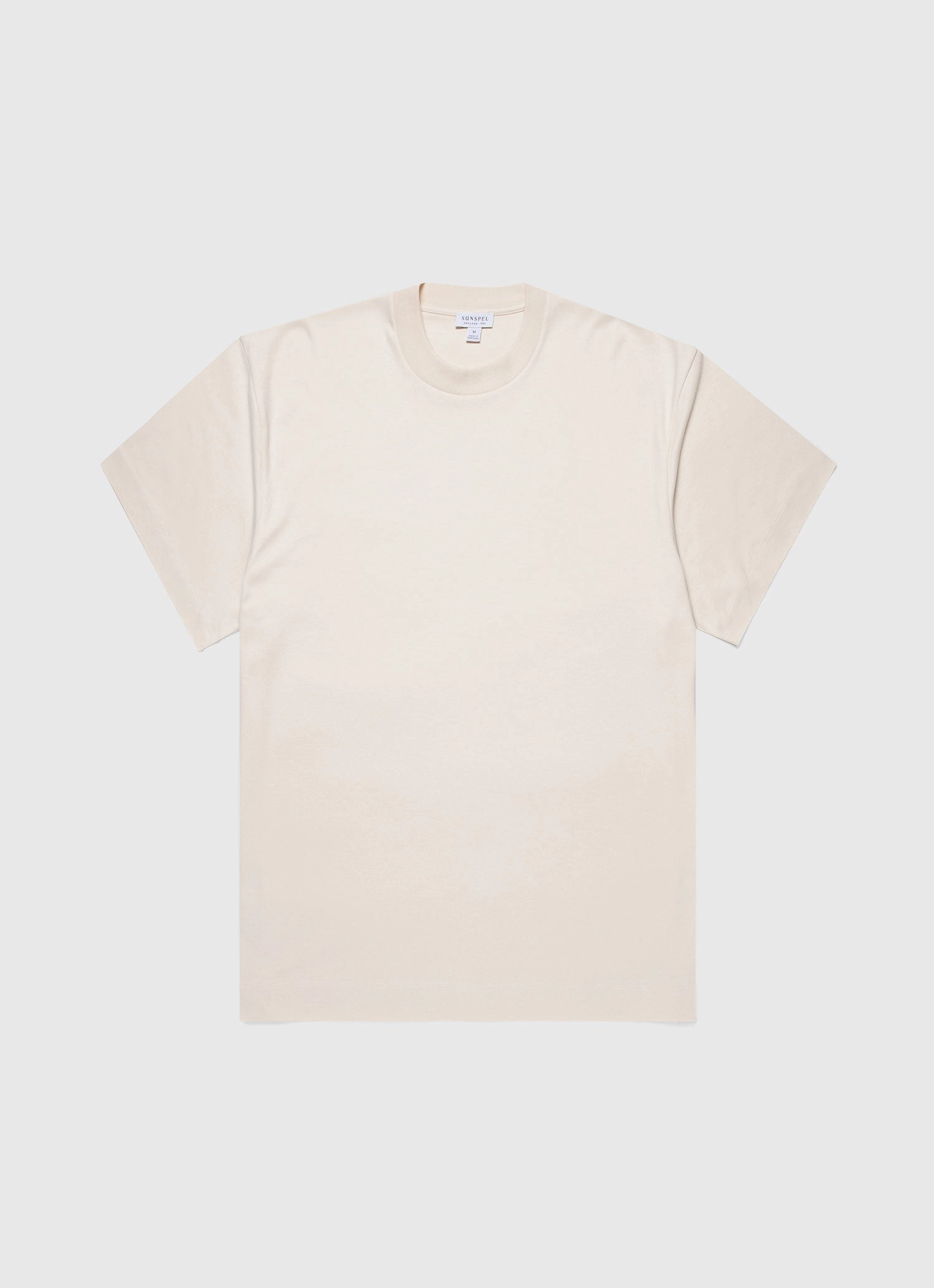 Men's Oversized Heavyweight T-shirt in Undyed Athletic Fit Prom