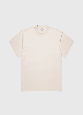Summer Casual Men's Oversized Heavyweight T-shirt in Undyed Men's Oversized Heavyweight T-shirt in Undyed Athletic Fit Prom