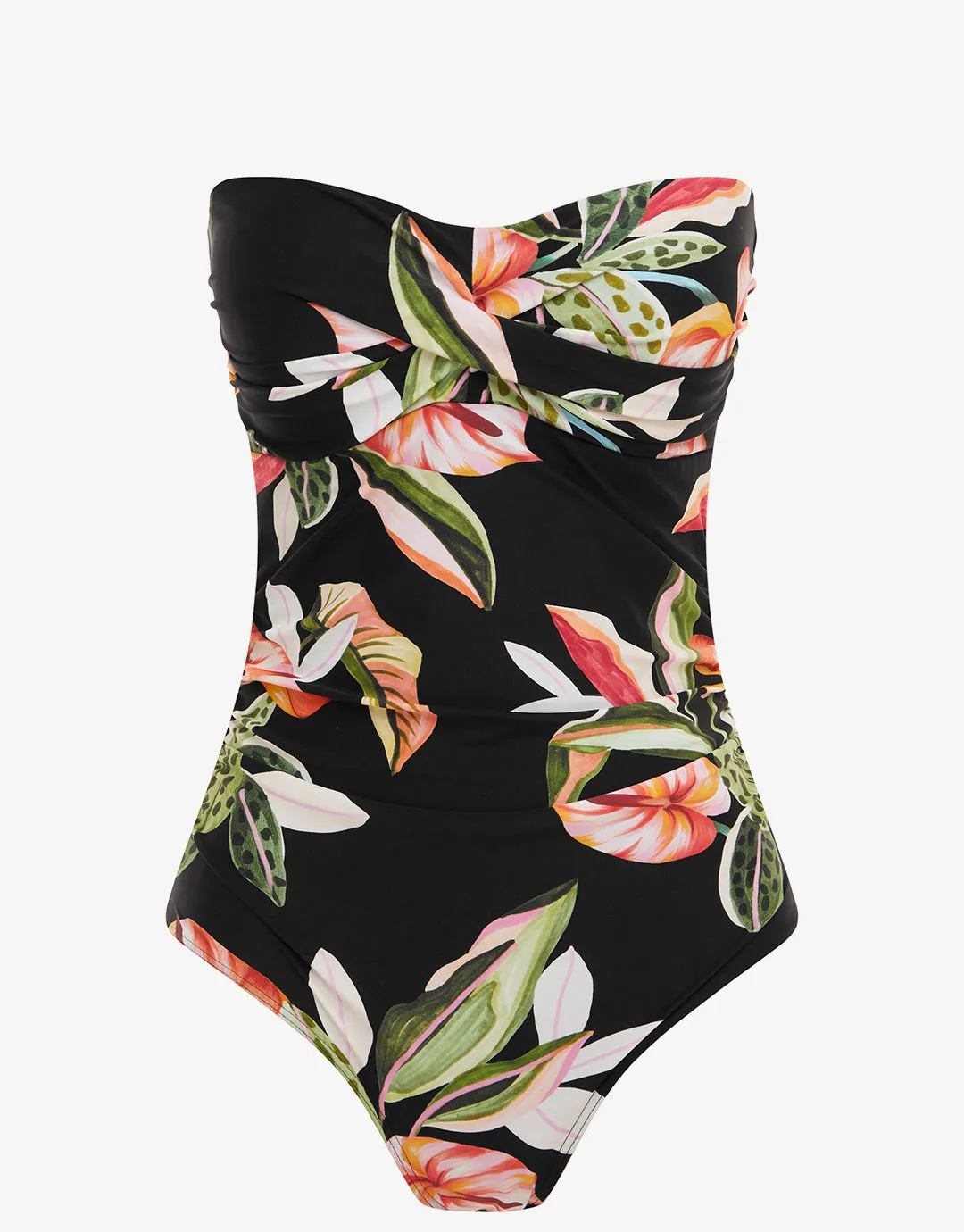 Sundown Twist Bandeau Swimsuit