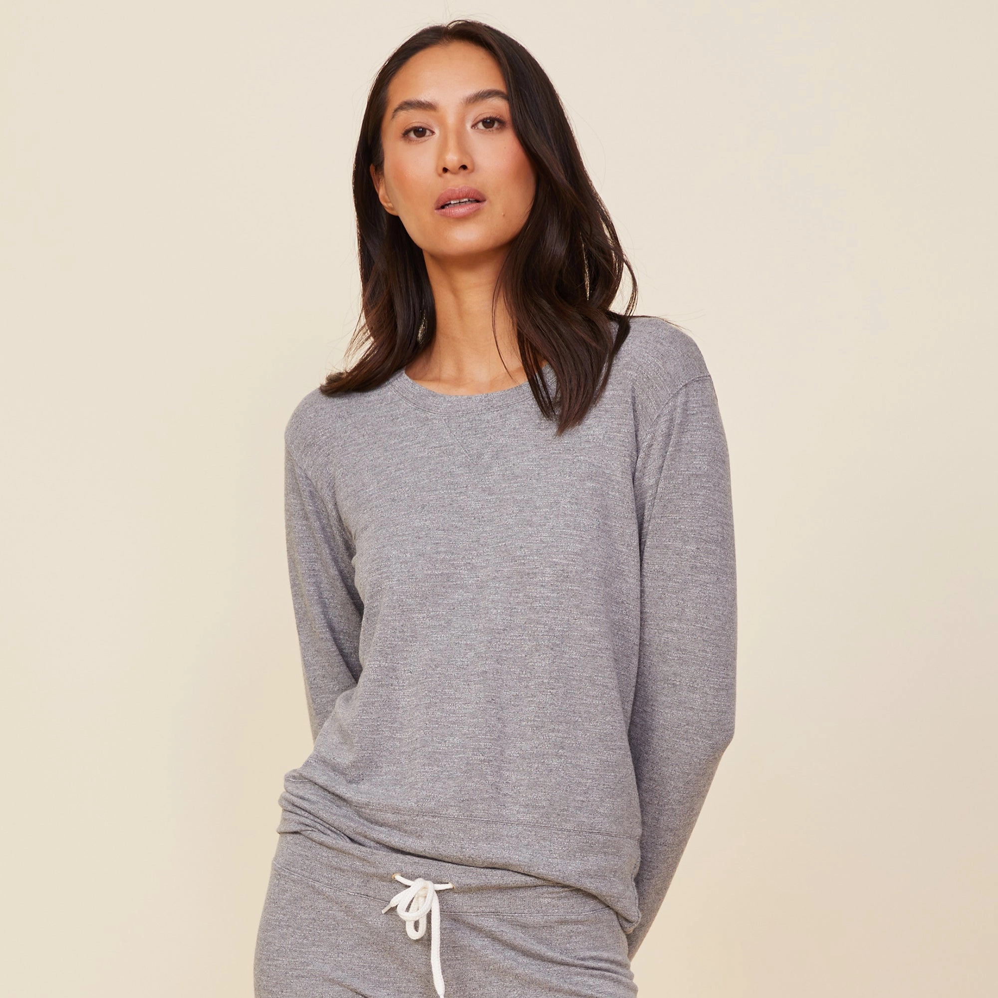 Formal Blouse Supersoft Crew Neck Sweatshirt