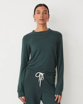 Supersoft Crew Neck Sweatshirt OdorControlTechnology ThermalRegulating Supersoft Crew Neck Sweatshirt