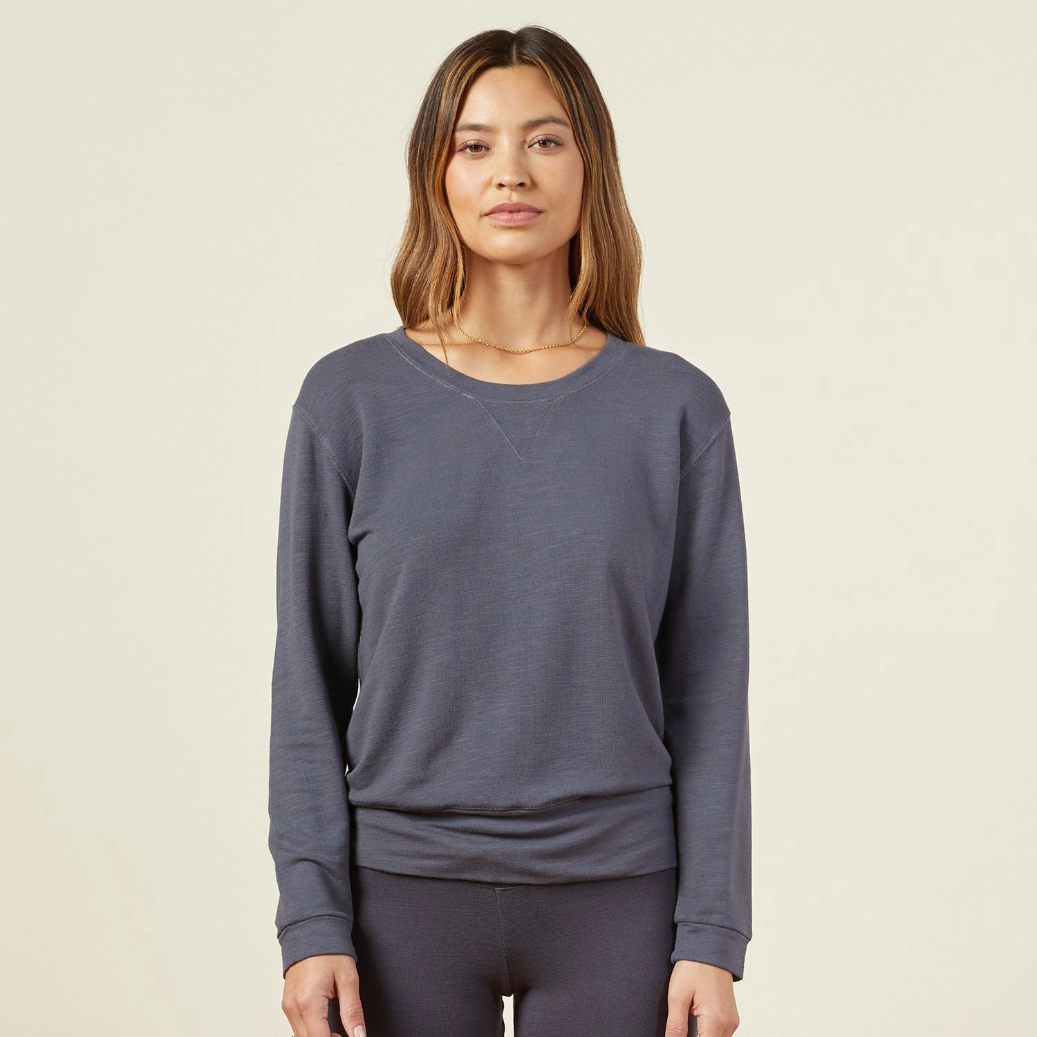 Comfy Cardigan RecycledBlend Supersoft Crew Neck Sweatshirt