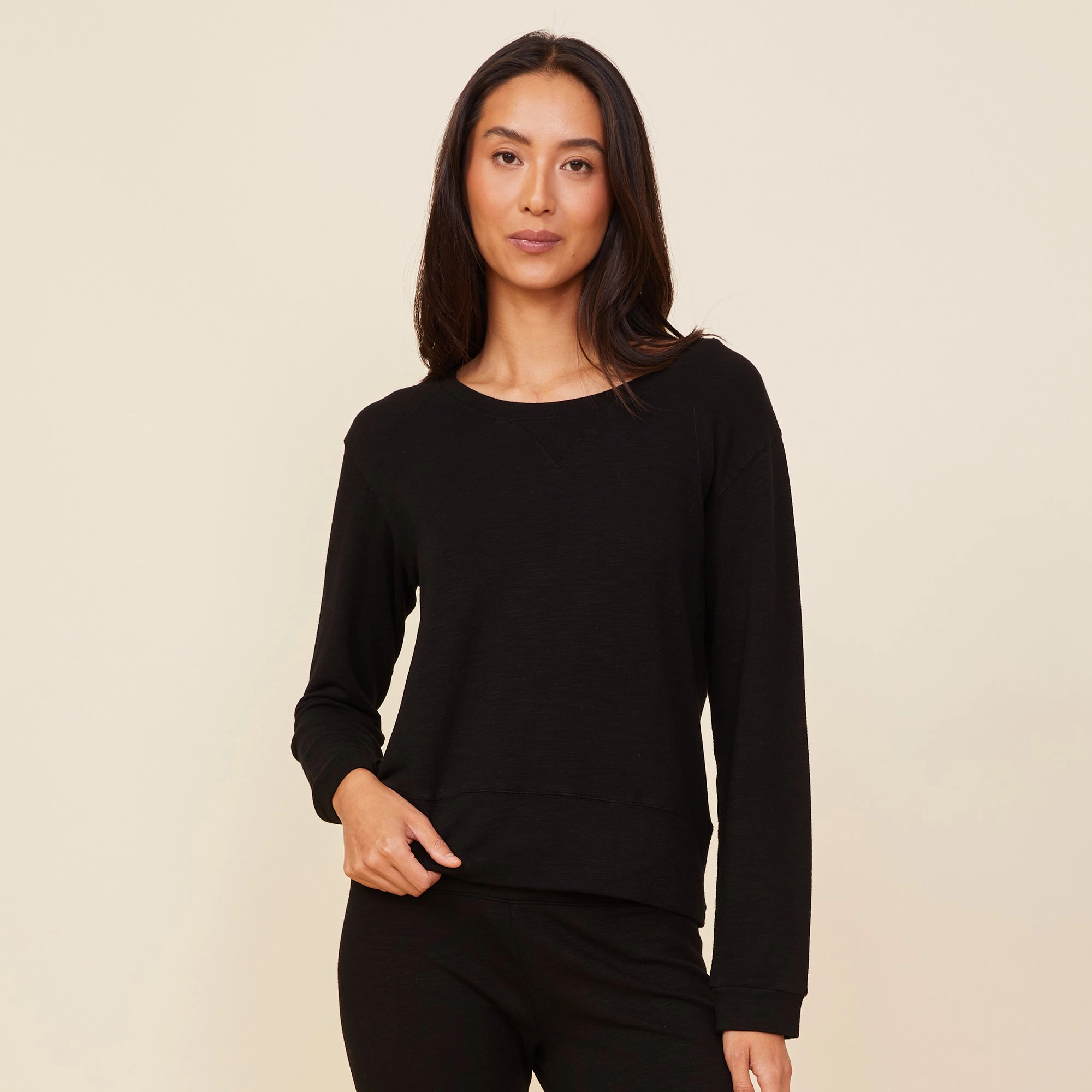 Supersoft Crew Neck Sweatshirt Chic Tee