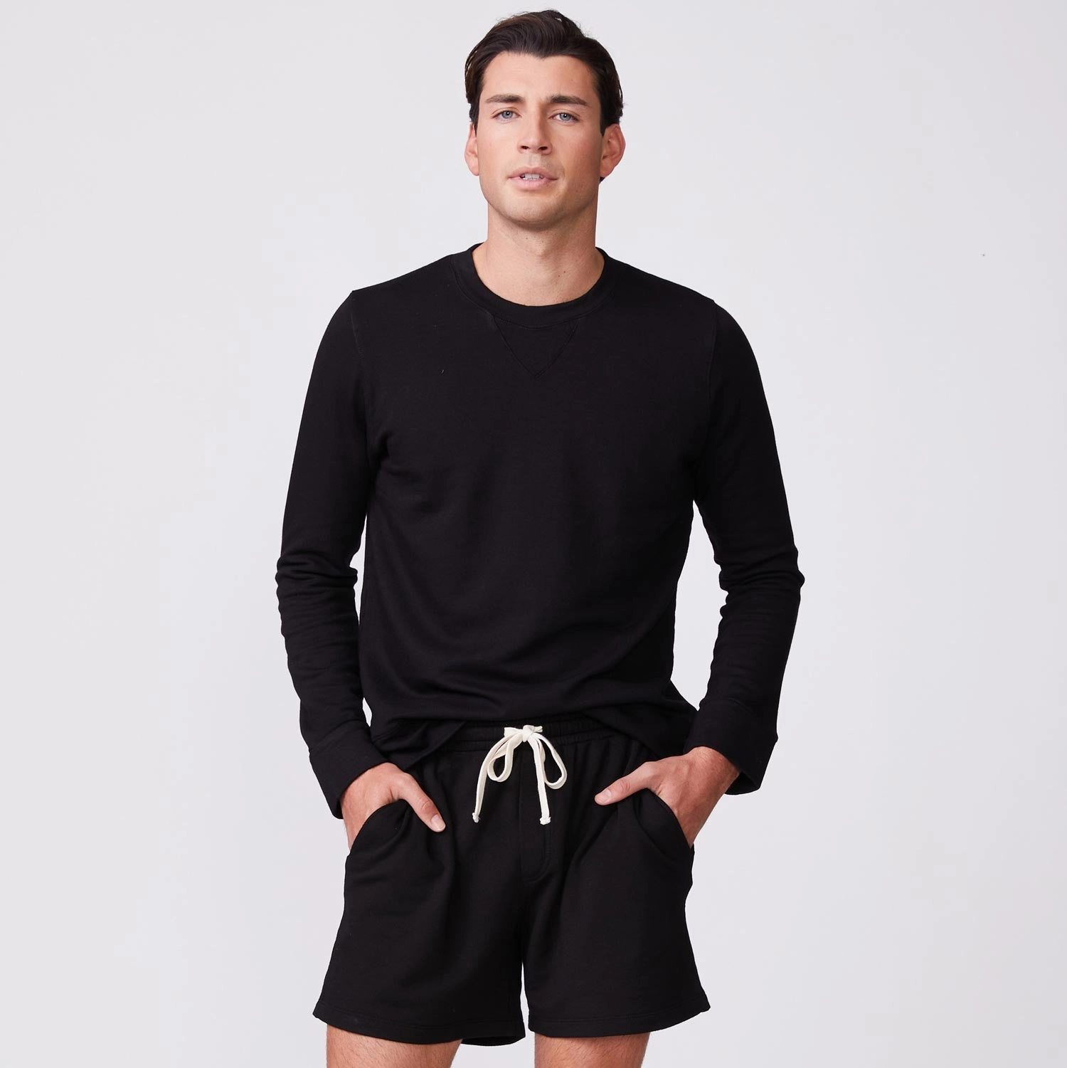 AbrasionResistant AntiStatic Coating Supersoft Fleece Crew Neck Sweatshirt