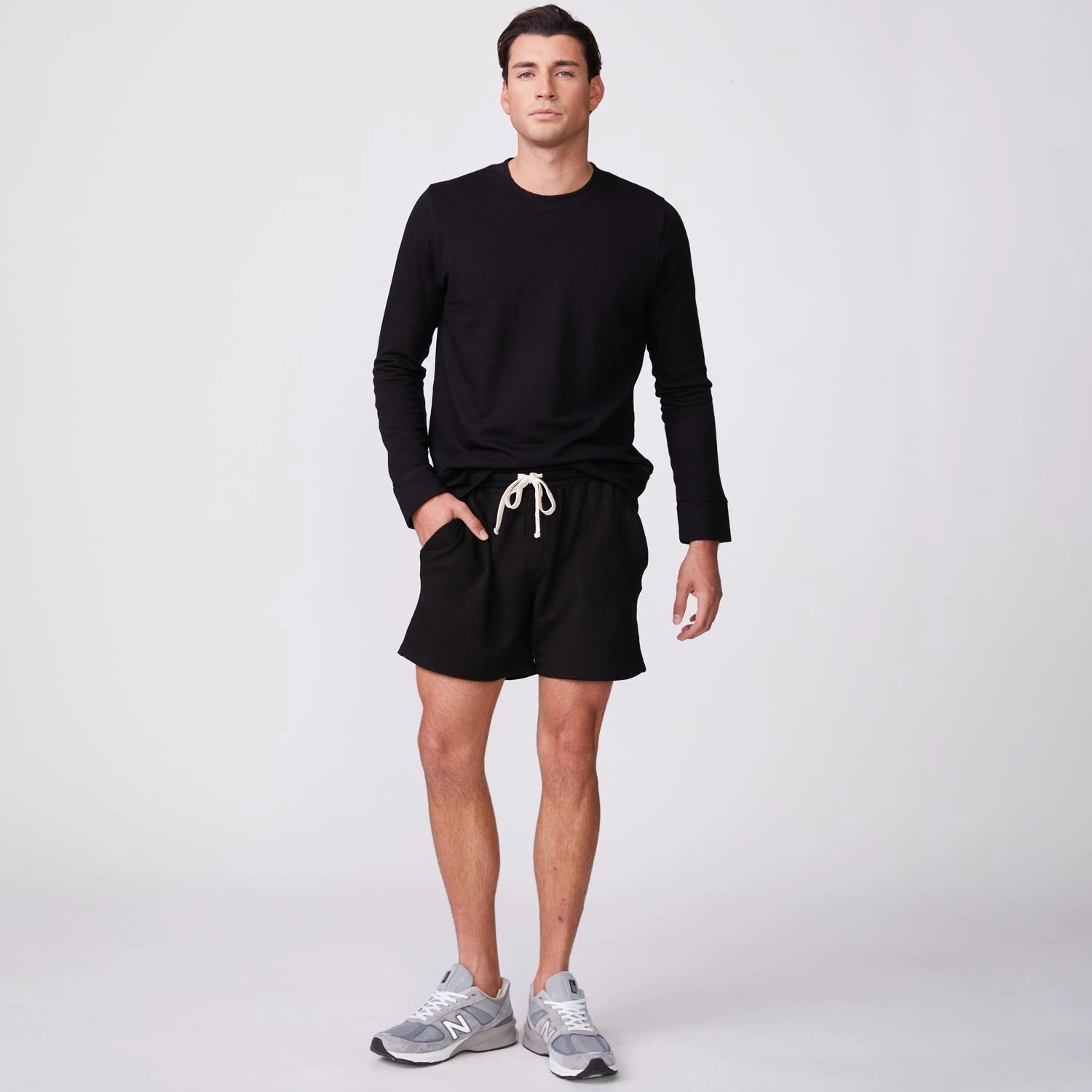 FrictionResistant Edges ReinforcedShoulders Supersoft Fleece Crew Neck Sweatshirt