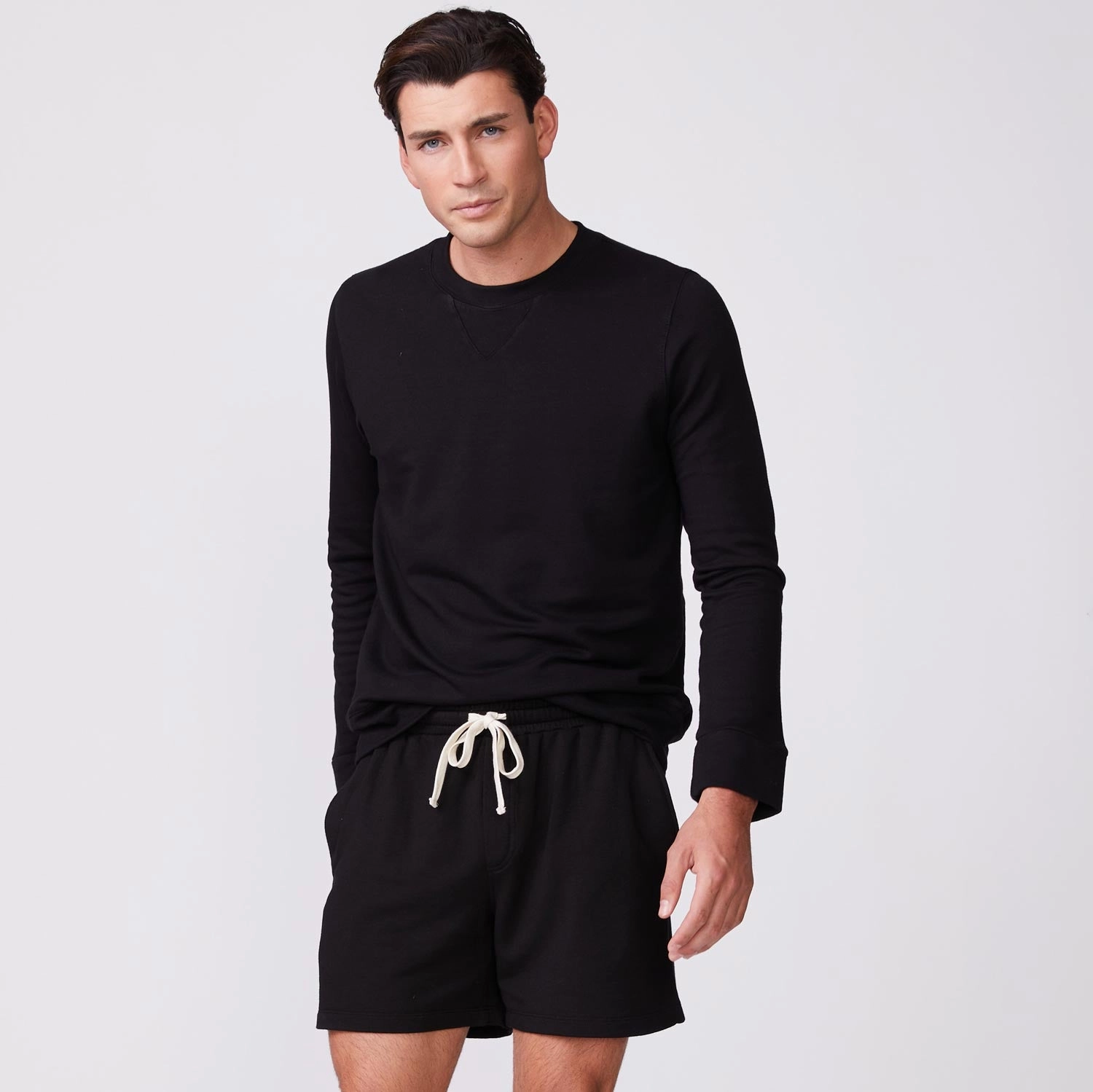 Supersoft Fleece Crew Neck Sweatshirt Sustainable Production Certified Fade Resistant Finish