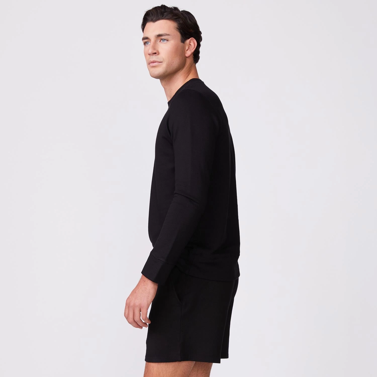 Supersoft Fleece Crew Neck Sweatshirt Rubberized grip