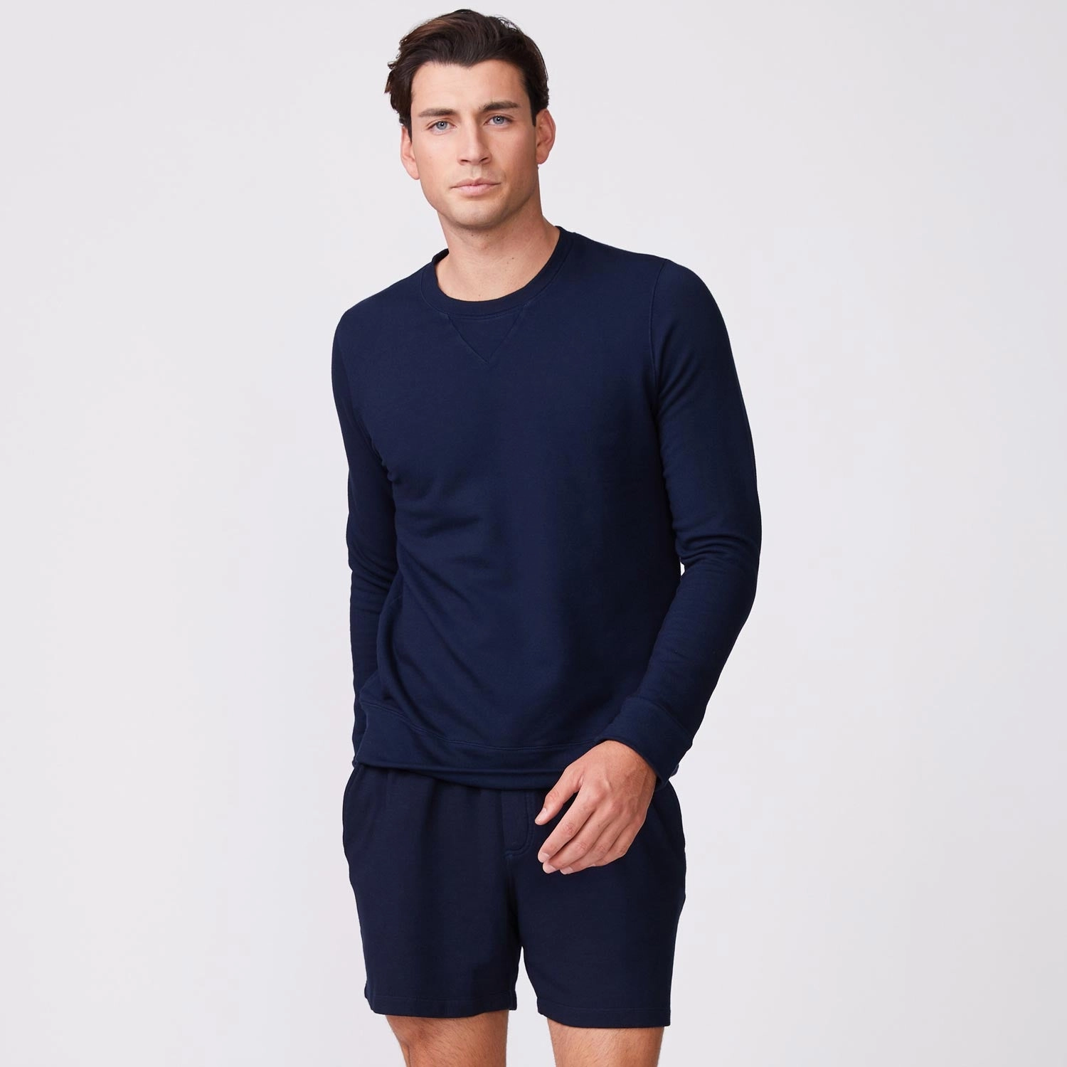 Supersoft Fleece Crew Neck Sweatshirt EasyCare Material Odor Resistant Technology