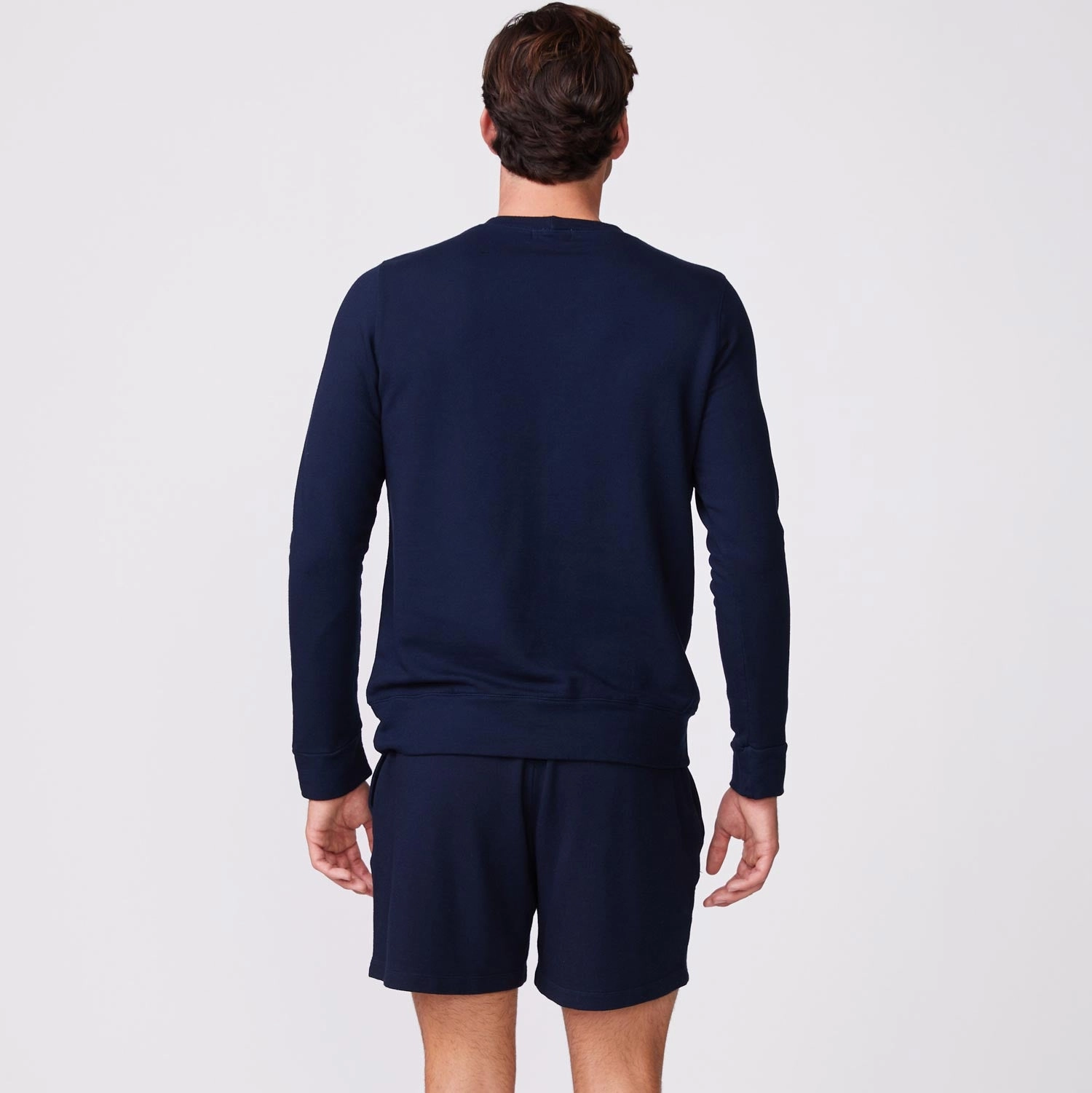 Supersoft Fleece Crew Neck Sweatshirt Reflective Trim Details