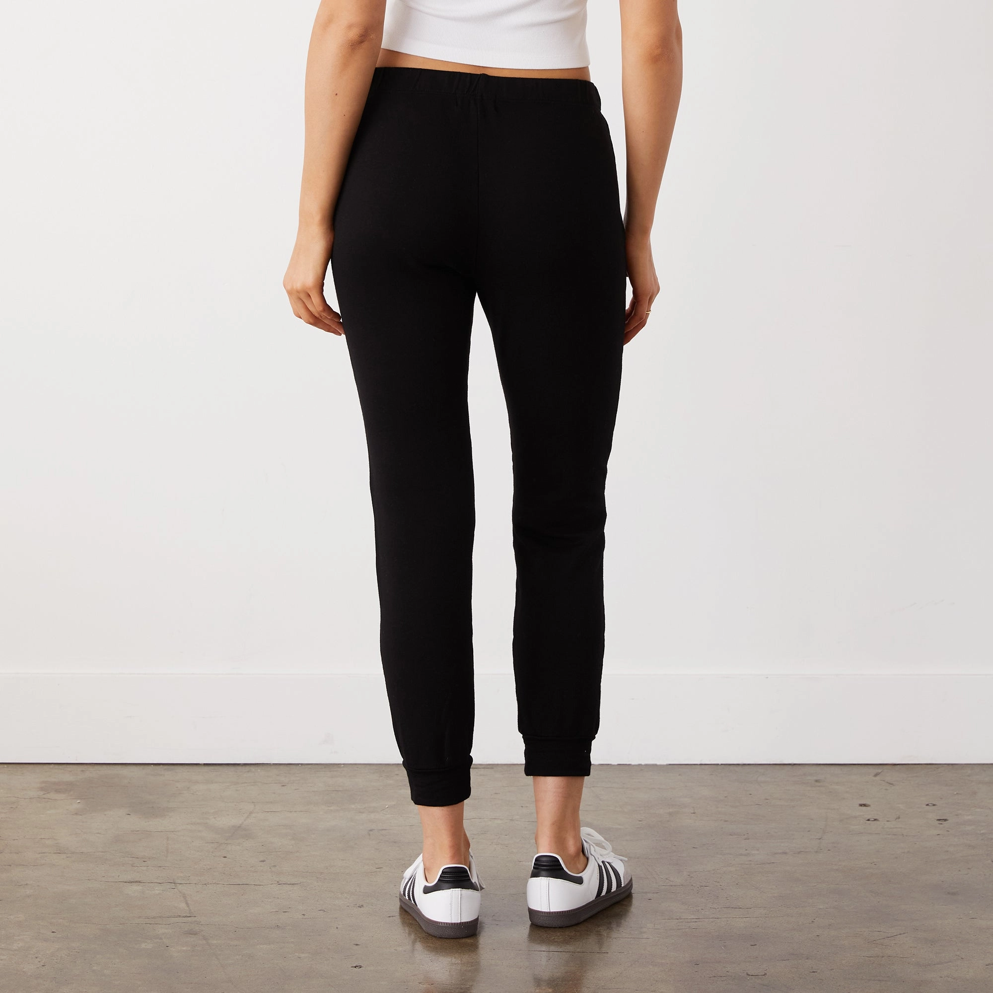 Gusseted Crotch Slim Profile Supersoft Fleece Jogger