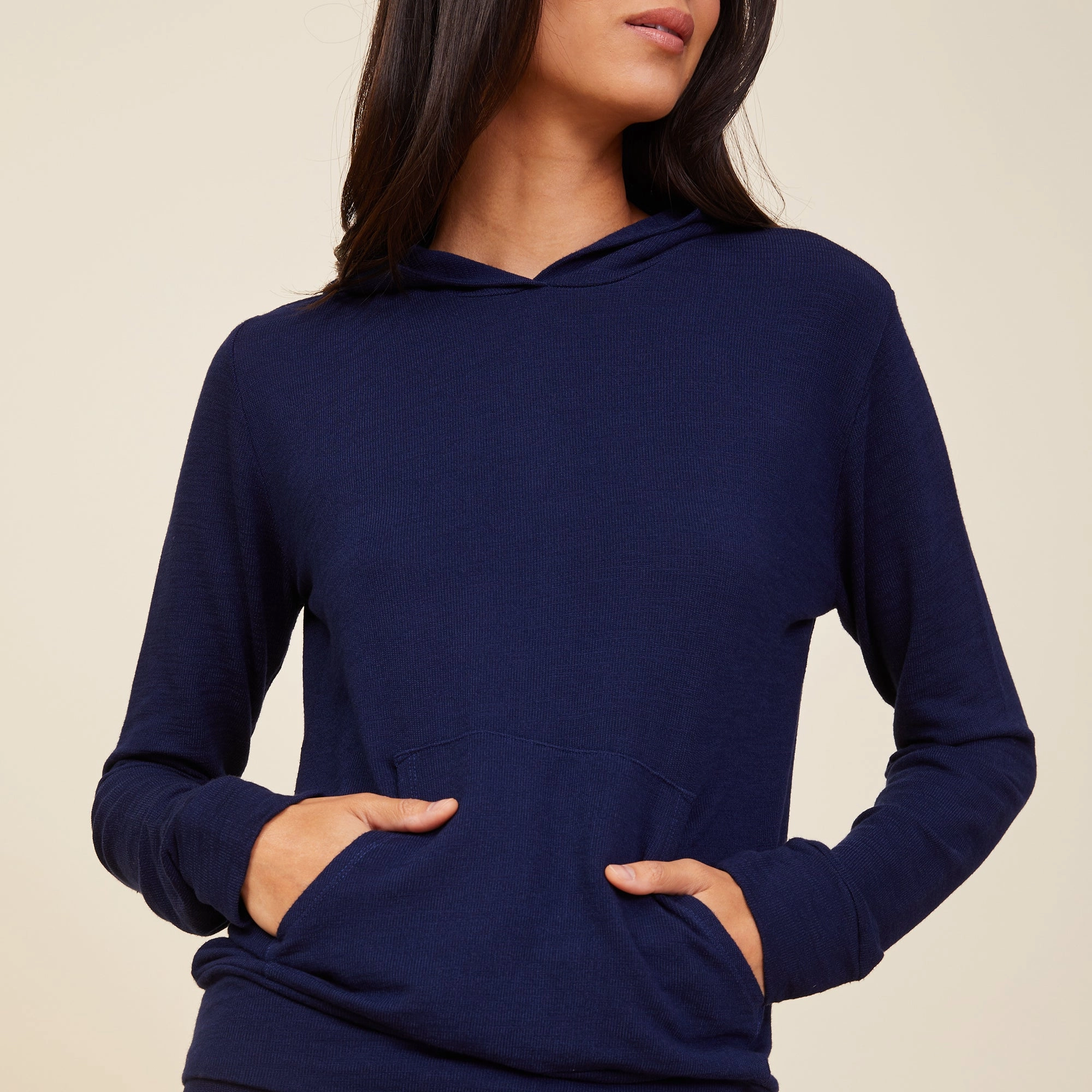 Supersoft Pullover Hoody WrinkleResistantFinish NonChafe Lining