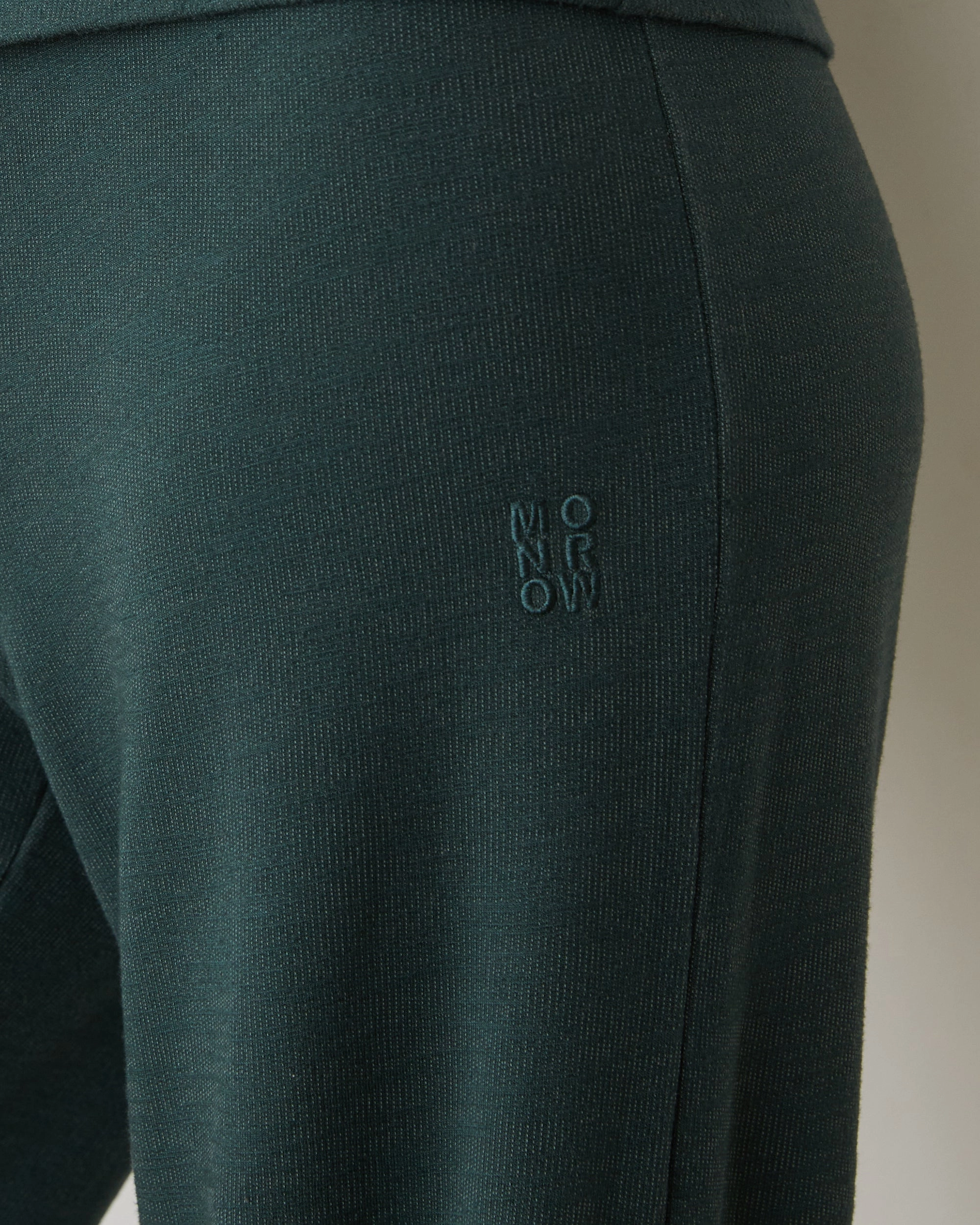 Supersoft Straight Leg Vintage Sweat Blackout fabric