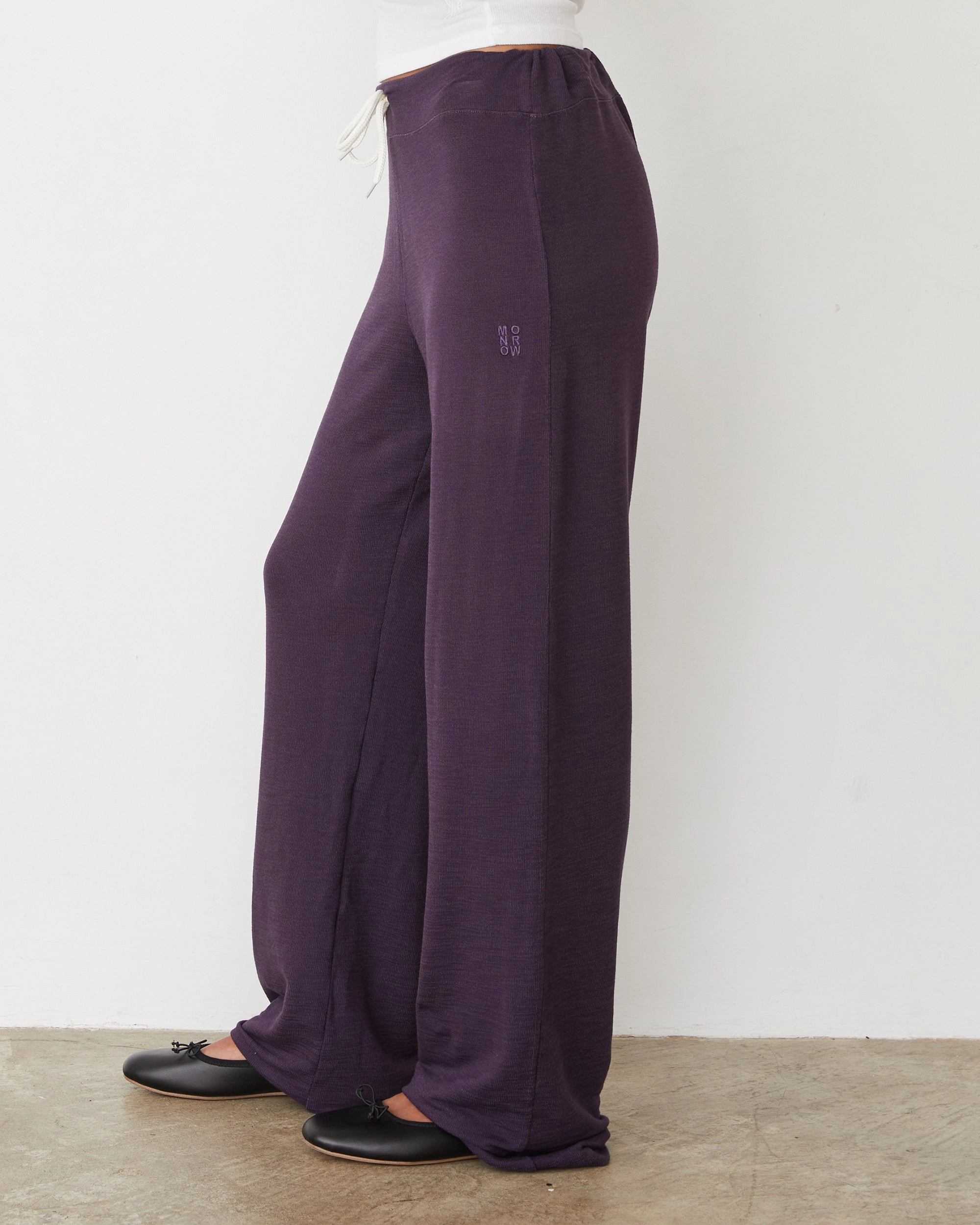 DoubleLayered Neckline NonToxic Certification Supersoft Straight Leg Vintage Sweat