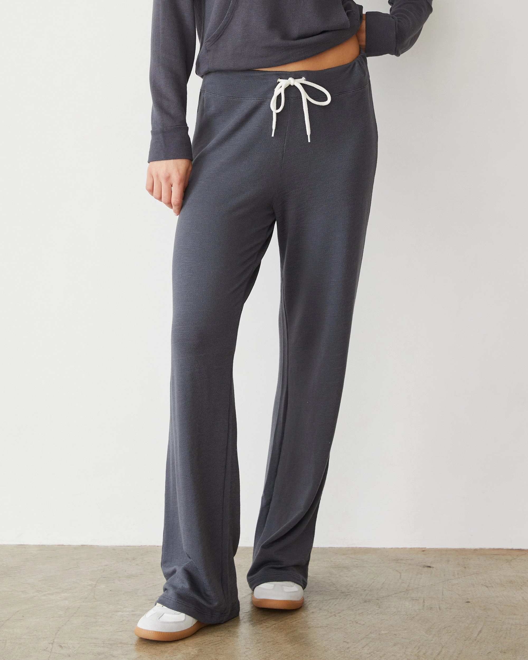 OrganicCottonBlend Supersoft Straight Leg Vintage Sweat