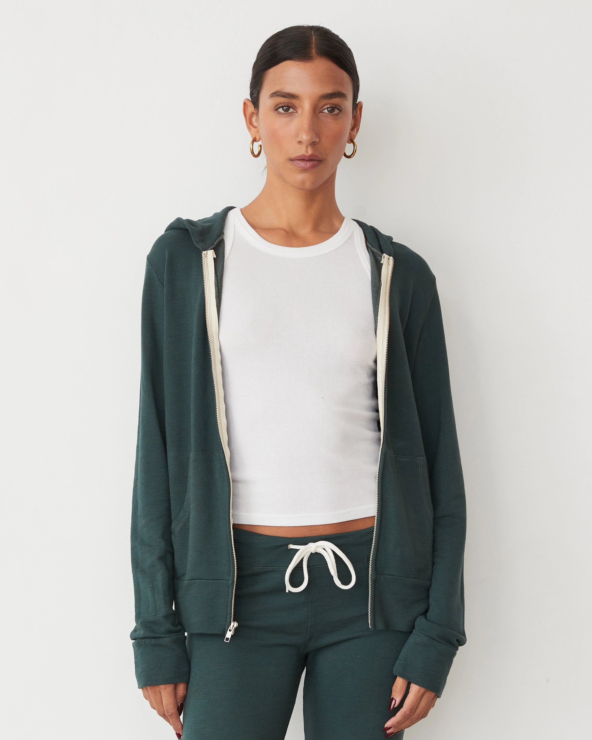 Non Chafe Armholes Supersoft Zip Up Hoody