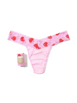 SUPIMA® Cotton Original Rise Thong with Contrast Trim
