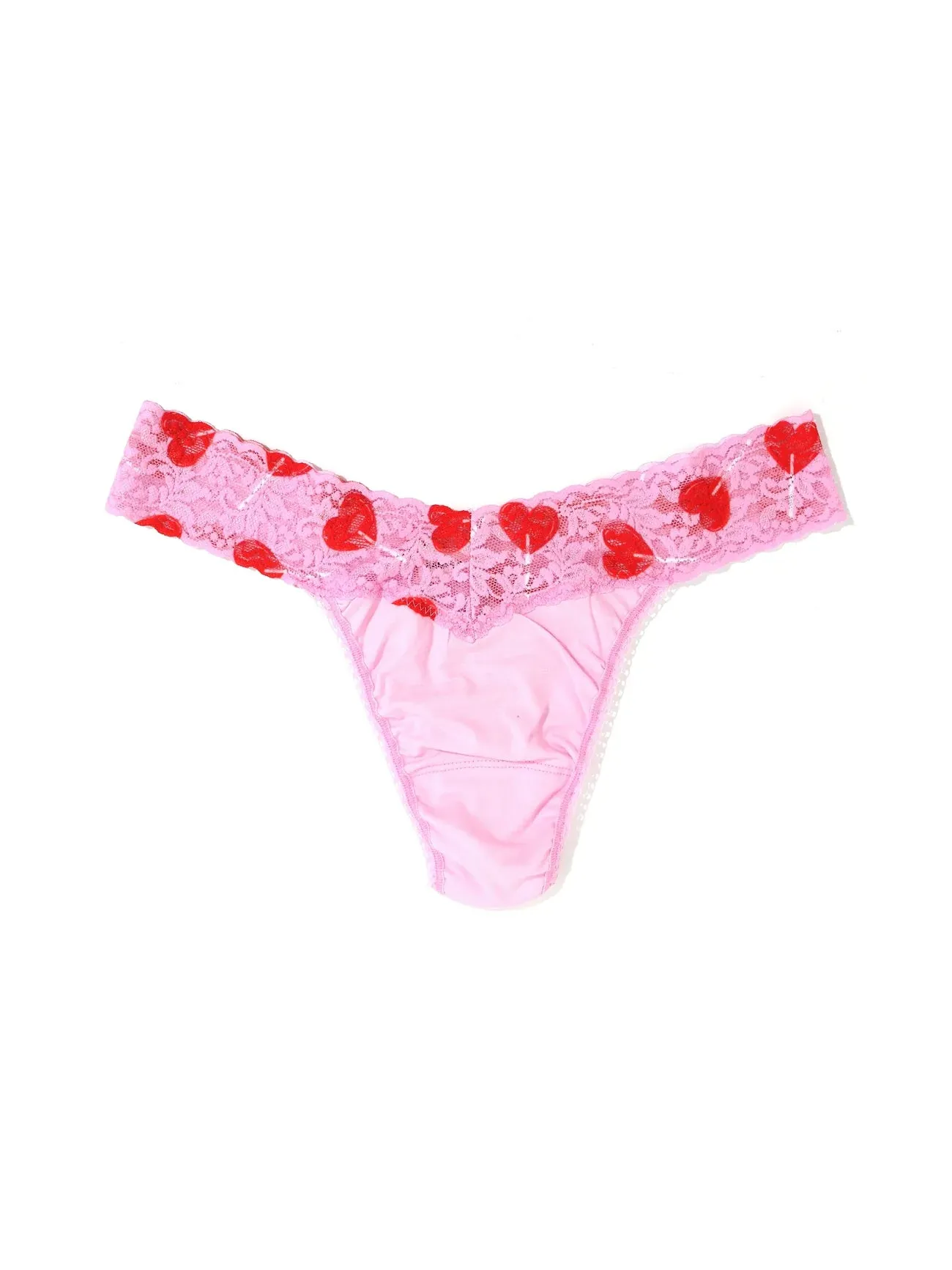 SUPIMA® Cotton Original Rise Thong with Contrast Trim